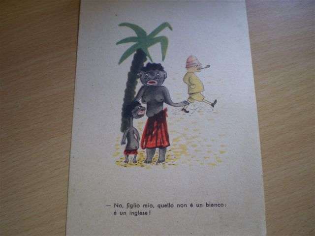 Italian WWII postcard