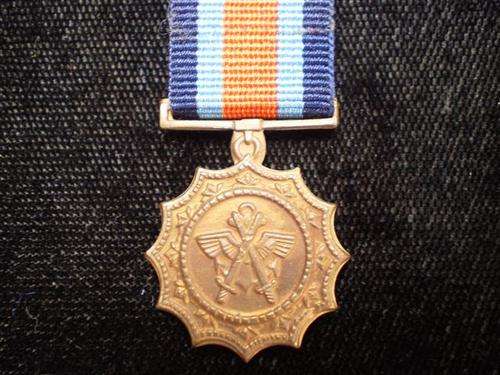 Miniature SADF Chief of the SADF commendation medal