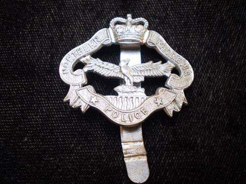 Northern Rhodesia Police Queens crown cap badge