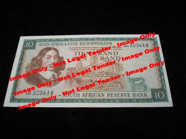 3rd issue T.W. de Jongh R10 note.