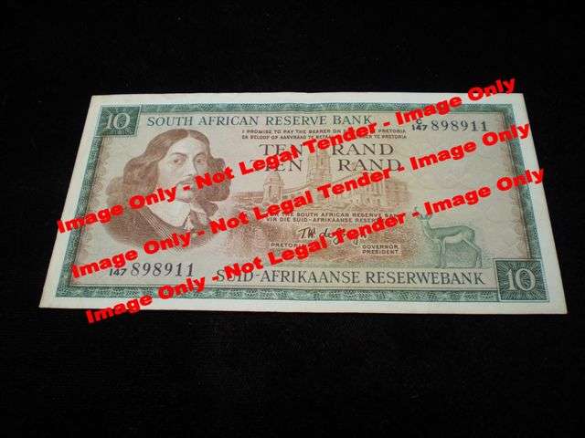 1st issue T.W. de Jongh R10 note