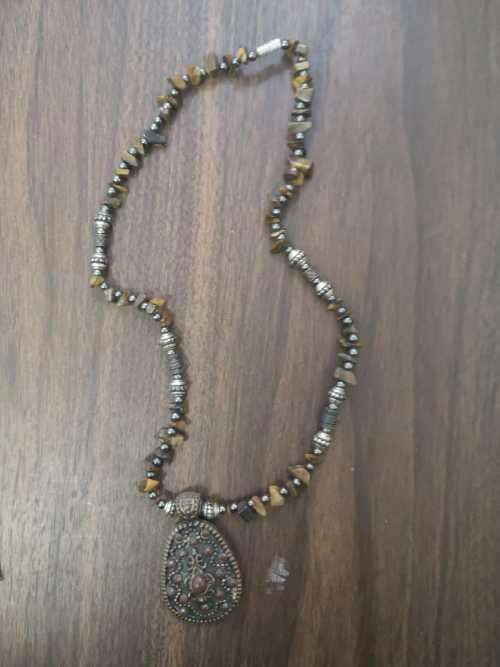 Beautiful tiger eye jewellery set