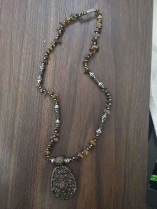 Beautiful tiger eye jewellery set