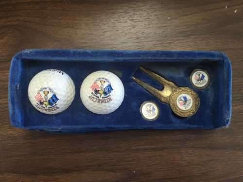 Ryder cup, golf balls set