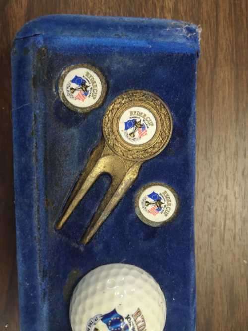 Ryder cup, golf balls set