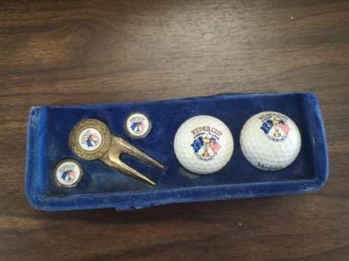 Ryder cup, golf balls set