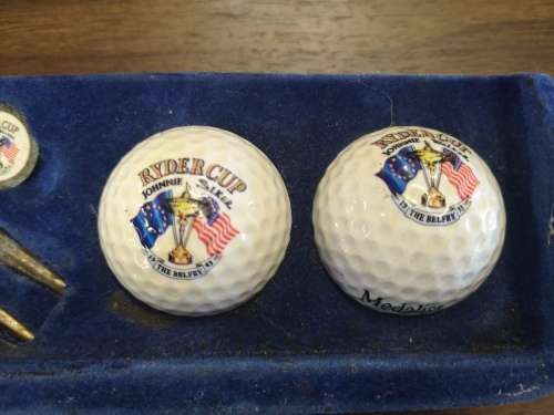 Ryder cup, golf balls set