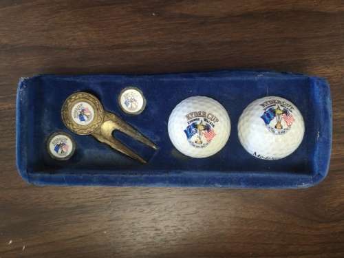 Ryder cup, golf balls set