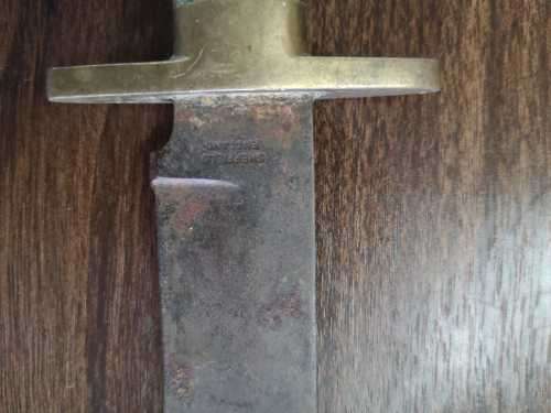 Vintage sheffield bowie knife