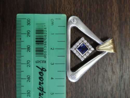 Vintage Stirling sliver pendant