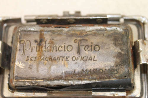 Chev Impala ashtray with Portuguese Inscription from Lourenzo Marques