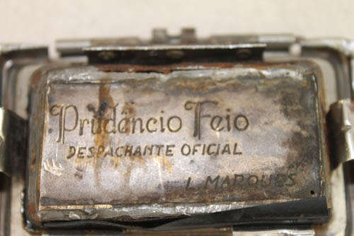 Chev Impala ashtray with Portuguese Inscription from Lourenzo Marques