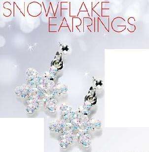 BEAUTIFUL SNOWFLAKE EARINGS - LIMITED EDITION