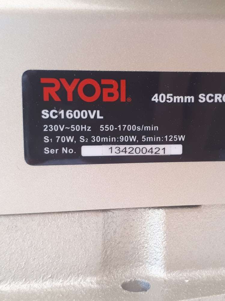 RYOBI 405mm Scroll Saw - FREE SHIPPING