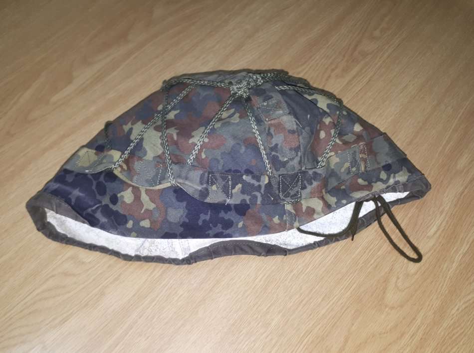 German Bundeswehr Flecktarn helmet cover