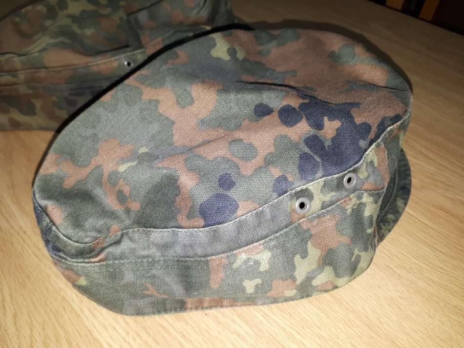German Bundeswehr Flecktarn caps (2) - FREE Postnet shipping (SA) if you buy any 4 or more items