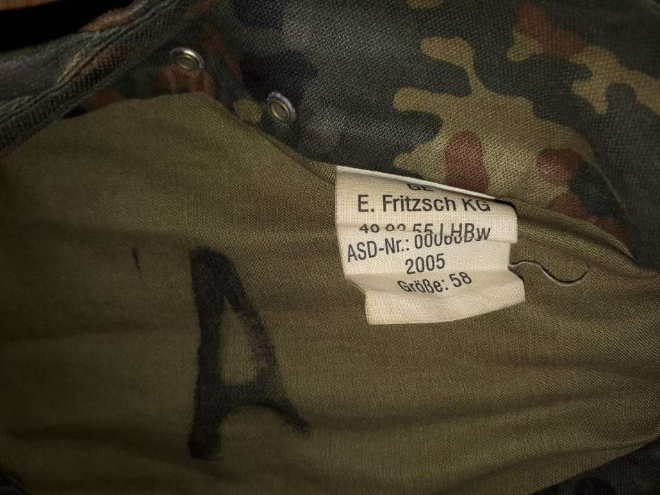 German Bundeswehr Flecktarn caps (2) - FREE Postnet shipping (SA) if you buy any 4 or more items