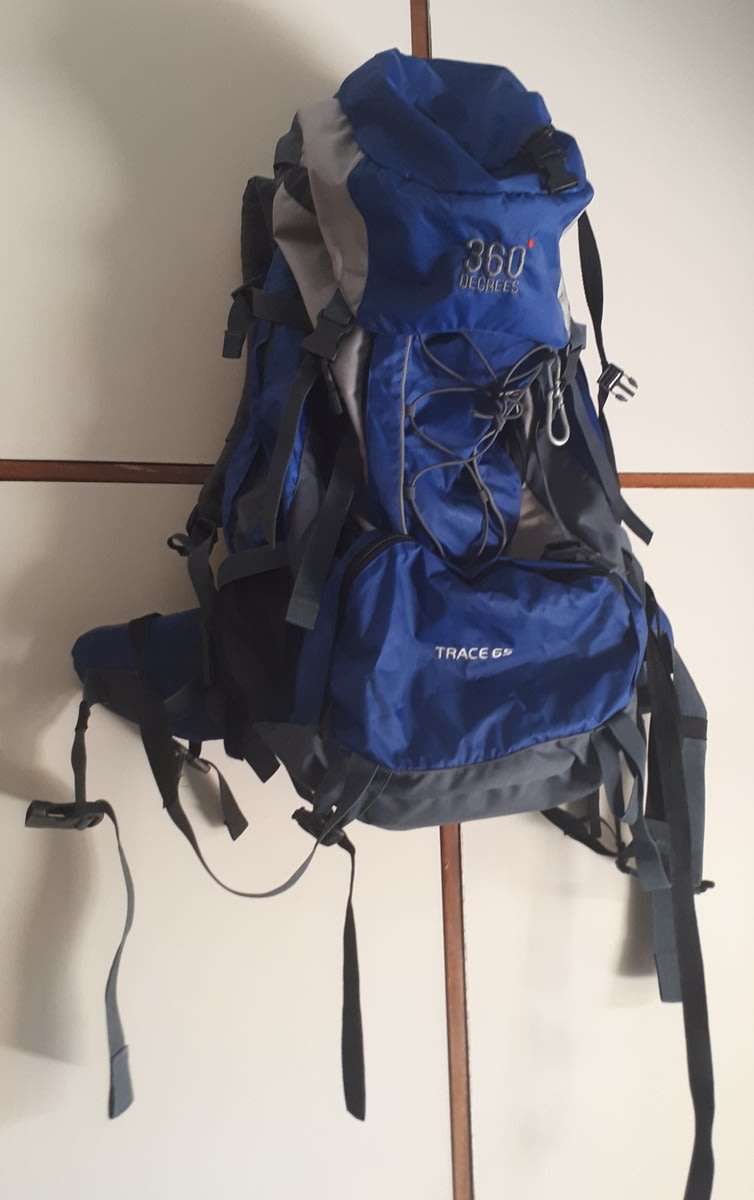 360 Degrees TRACE 65 L Hiking Bag Excellent Condition