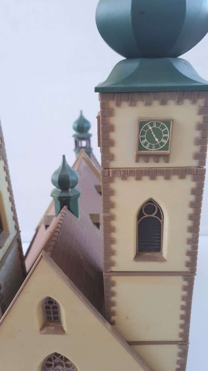 FALLER European cathedral HO Scale - Vintage