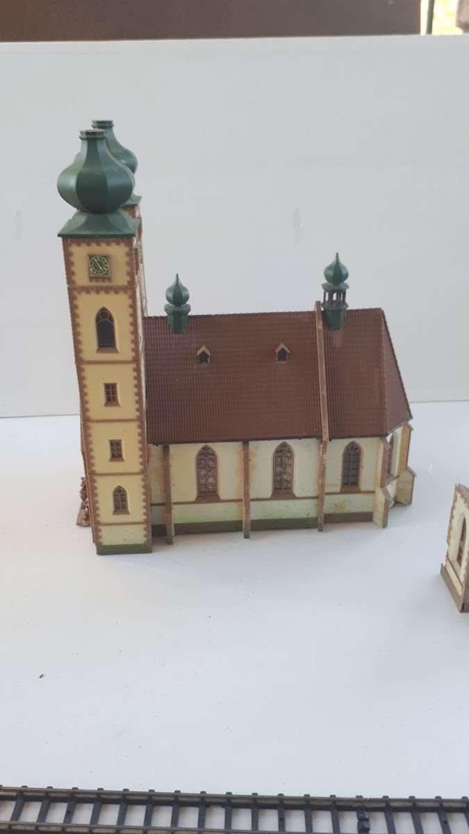 FALLER European cathedral HO Scale - Vintage