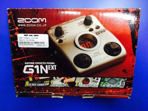 ZOOM guitar effects pedal G1Next