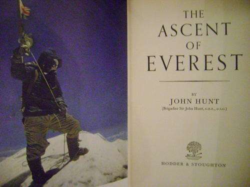 FIRST EDITION!! The Ascent of Everest - John Hunt