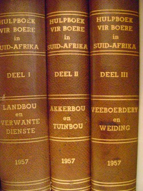 Hulpboek vir Boere in Suid-Afrika Dele I, II & III - 1957