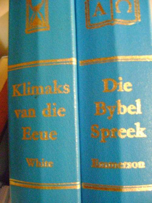 Die Bybel spreek (Emmerson) & Klimaks van die Eeue (White)