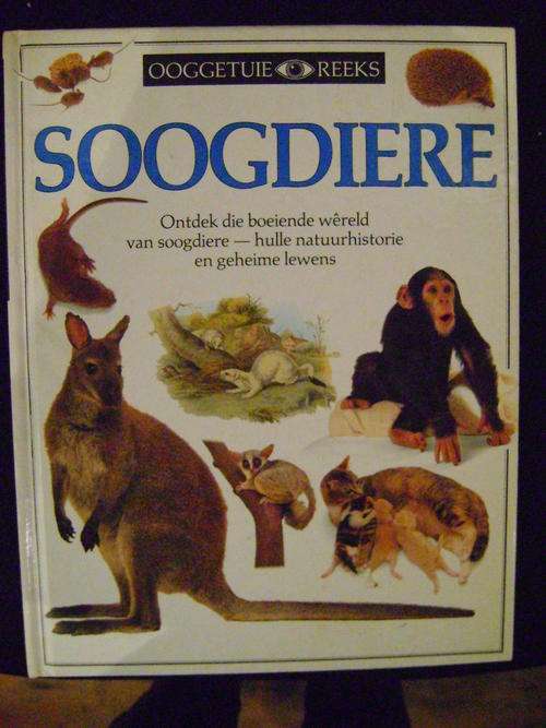 OOGGETUIE REEKS Soogdiere - Steve Parker - Afrikaanse vertaling deur PJ Erasmus