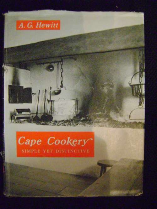 Cape Cookery: Simple yet distinctive - A.G. Hewitt