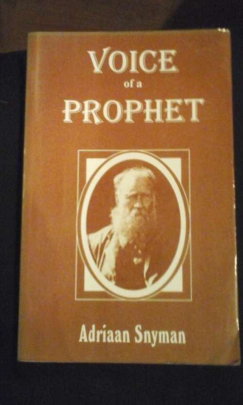 Voice of a Prophet - Adriaan Snyman