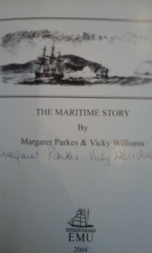 Knysna the Forgotten Port - The Maritime Story - Margaret Parkes and Vicky Williams (SIGNED)