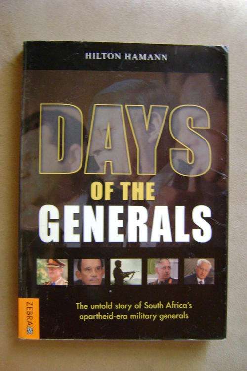Days of the Generals - Hilton Hamann