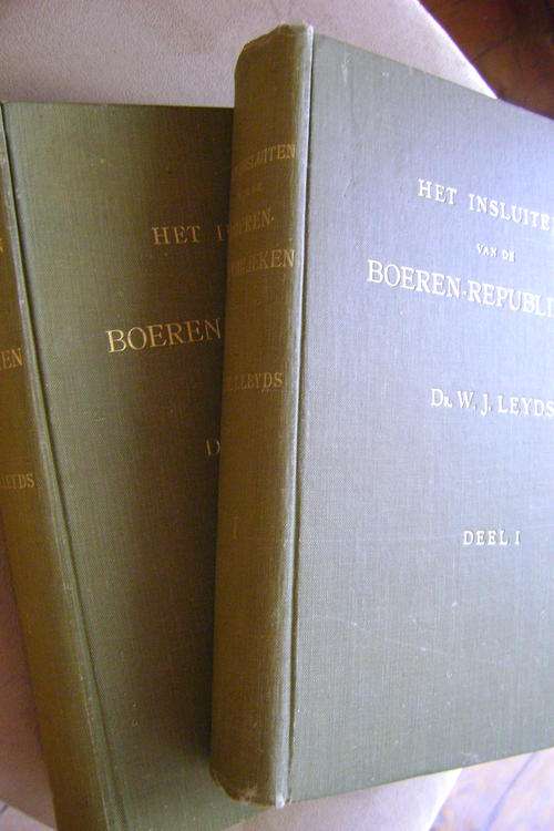 Het insluiting van de Boeren-Republiek (in 2 volumes) - Dr. W.J. Leyds