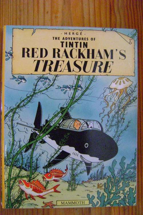 Herge The Adventures of Tintin RED RACKHAM'S TREASURE