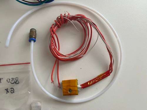 3D Printer Parts Kit - 2x Nema Motors + Extruder + Hot Ends + Nozzel... - New and Used Parts