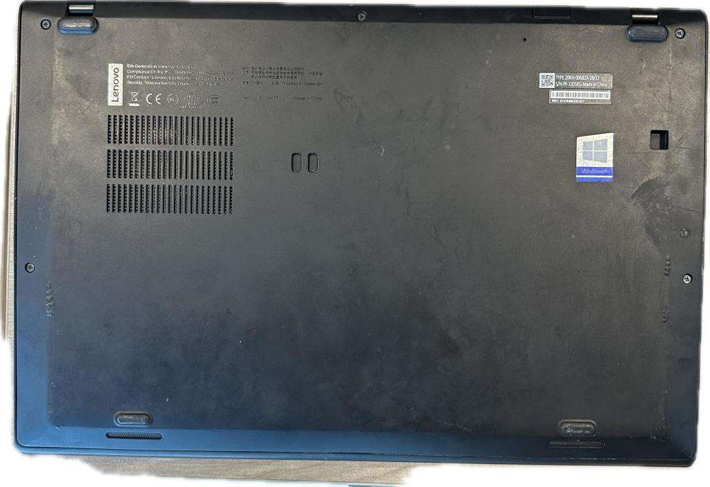 Lenovo X1 Carbon 6th Gen