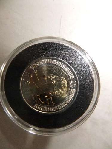 50x 2008 Mandela 90th Birthday coin - UNCIRCULATED - Includes 50 FREE captules - BID per 50 coins