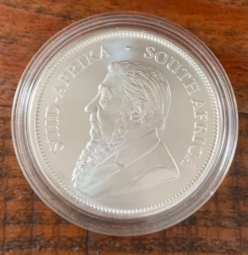 2022 Krugerrand 1oz Pure Fine Silver Bullion Coin in Capsule