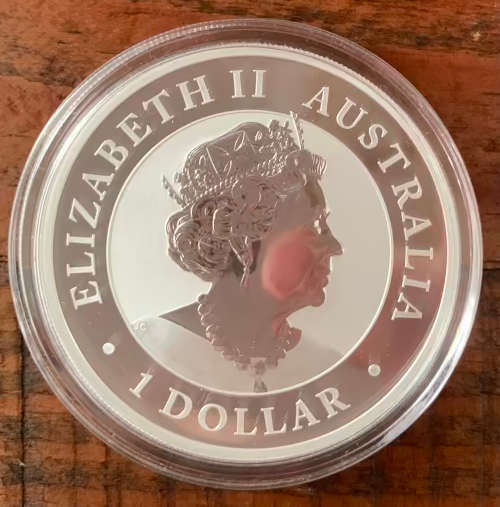 2021 Australian Wedge tail eagle 1oz Pure Fine Silver Bullion Coin in Capsule