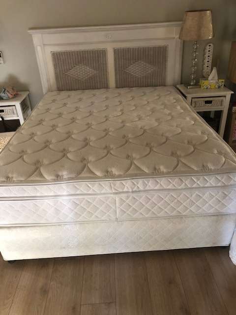 Bed and Base Set - Queen Size