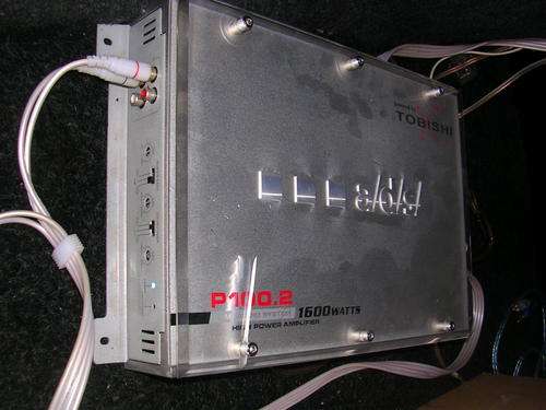 Tobish 1600watt car amplifier crazy R1 start no reserve