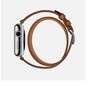 Luxury Long Genuine Leather Band Double Tour Bracelet Watchband For Apple Watch iWatch