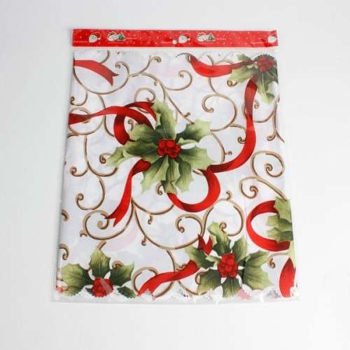 Christmas Table runner Ivy and mistletoe design
