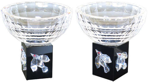 Swarovski Wa Bowl by Japanese designer Kazumasa Nagai for Swarovski Selection