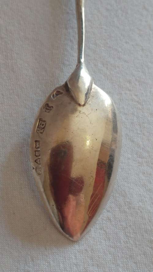 Solid Silver teaspoon musicians (2)