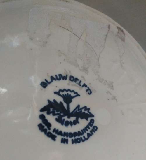 Beautiful large Delft Ewer Royal Distell mark