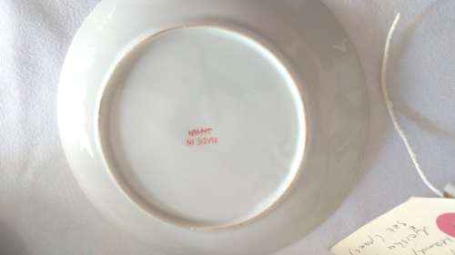 Delicate Oriental Geisha Lithophane Japanese part tea set