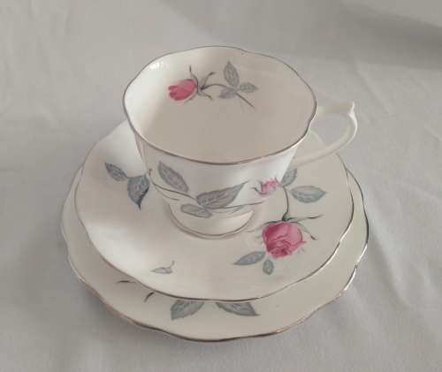 Beautiful and classic Tea set Royal Albert Trent Rose design