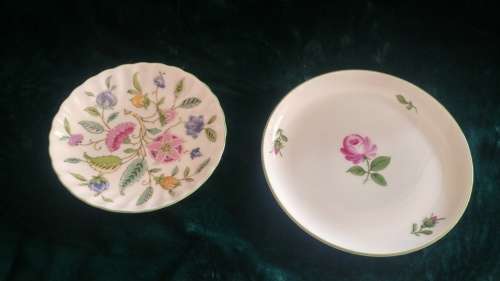 Lovely Minton and Augarten Vienna Austria designer plates